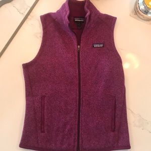 Better Sweater Vest Patagonia Size Small Purple